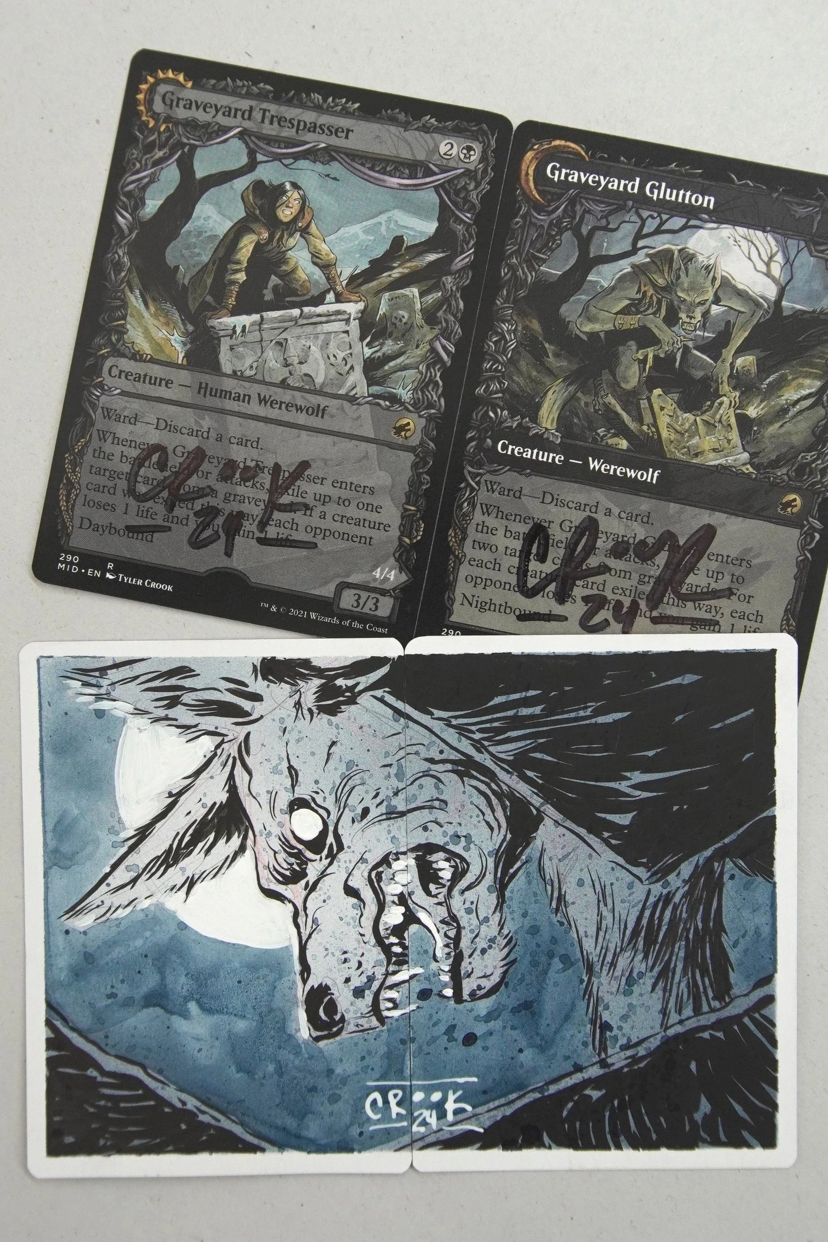 MTG Artist Proof: Graveyard Trespasser — Mr Tyler Crook